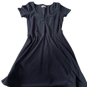 Black Short Sleeve Dress